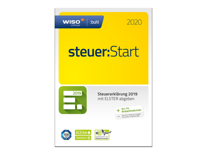 Buhl Data Service WISO Steuer Start 2020 - Box-Pack - CD, Download