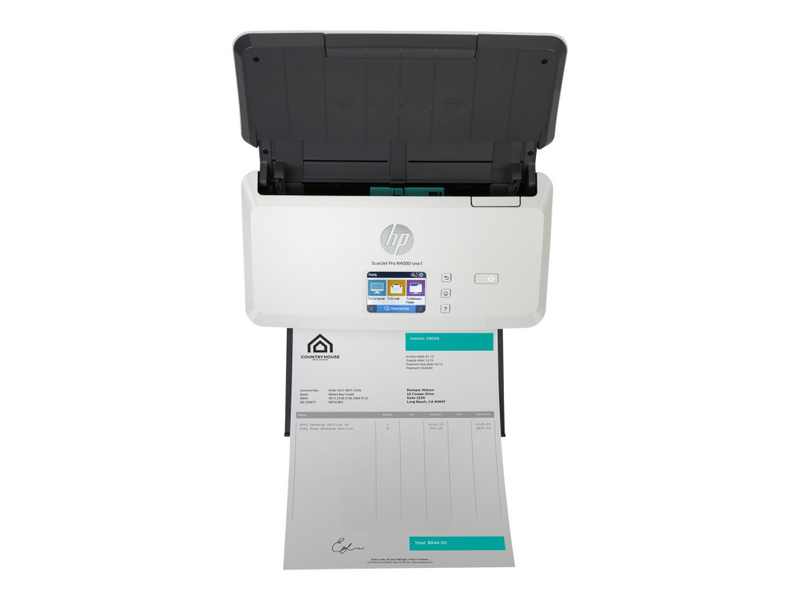 HP Scanjet Pro N4000 snw1 Sheet-feed - Dokumentenscanner - CMOS / CIS - Duplex - 216 x 3100 mm - 600 dpi x 600 dpi - bis zu 40 Seiten/Min. (einfarbig)