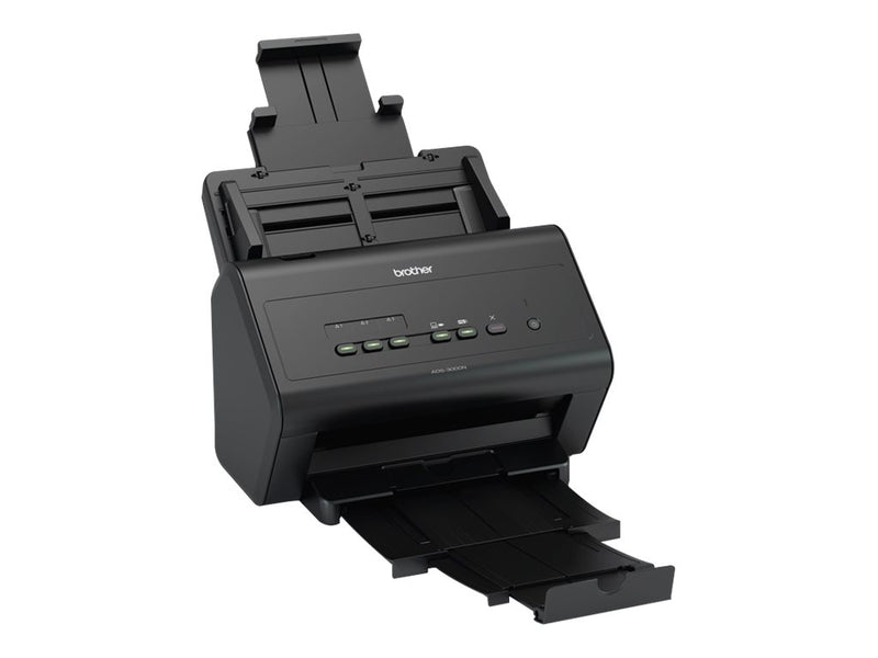 Brother ADS-3000N - Dokumentenscanner - Dual CIS - Duplex - A4 - 600 dpi x 600 dpi - bis zu 50 Seiten/Min. (einfarbig)