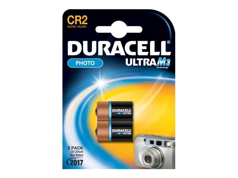 Duracell Ultra M3 CR2 - Kamerabatterie 2 x CR2