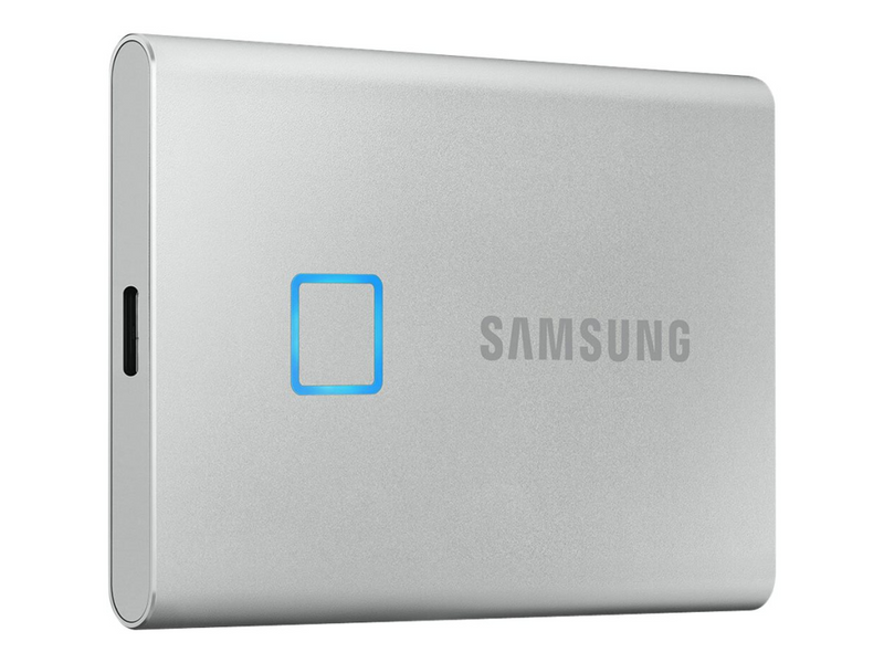 Samsung T7 Touch MU-PC2T0S - SSD - verschlüsselt - 2 TB - extern (tragbar)