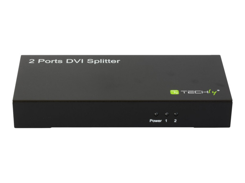 Techly 2 Ports DVI Extender/ Video Splitter 24+5