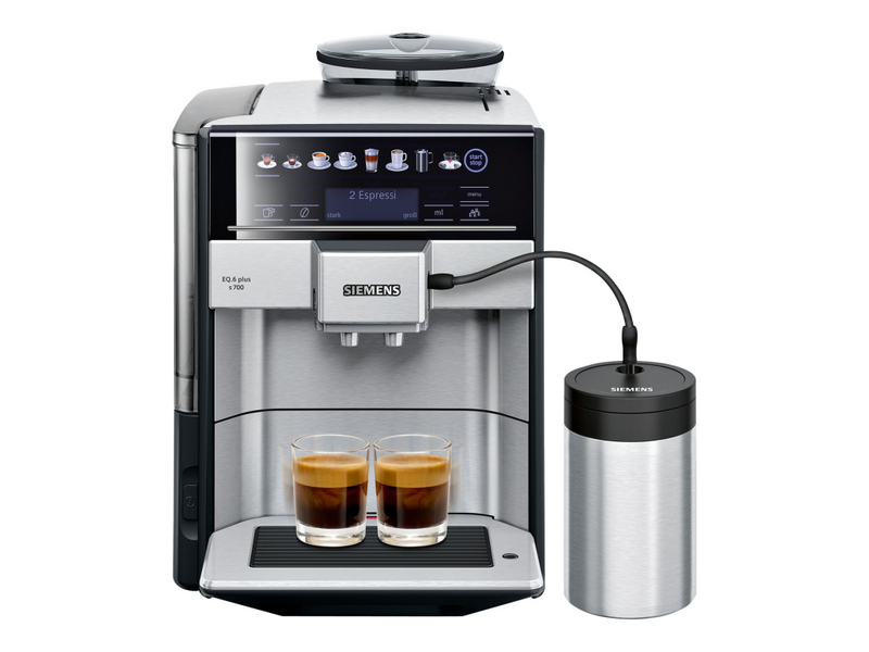 Siemens EQ.6 plus s700 TE657M03DE - Automatische Kaffeemaschine mit Cappuccinatore