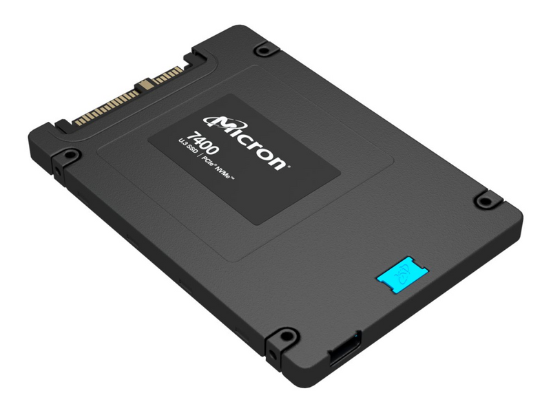 Micron 7400 PRO - SSD - 7.68 TB - intern - 2.5" (6.4 cm)