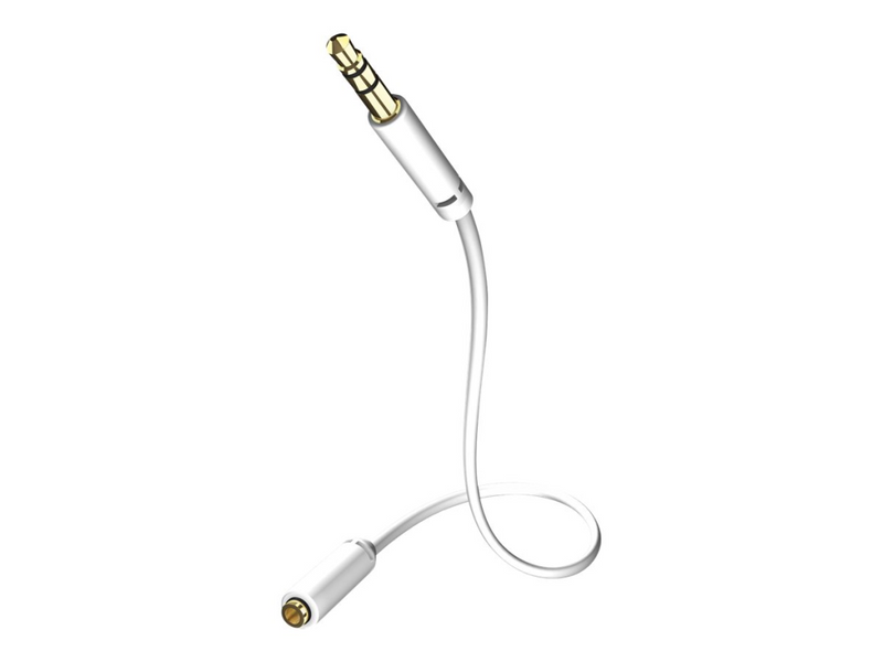 in-akustik Jack cable (f) Star MP3 Audio Cable - Audioverlängerungskabel - Stereo Mini-Klinkenstecker (W)