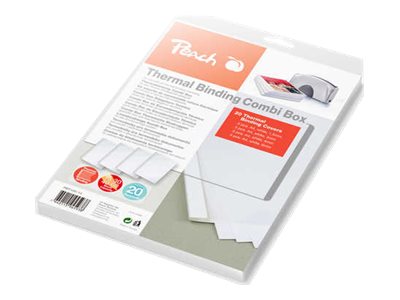 Peach Combi-Box - 60 Blätter - weiß - 200 g/m²