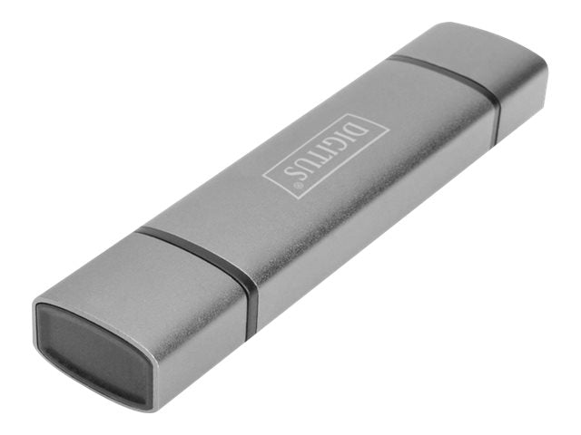 DIGITUS Dual Card Reader Hub USB-C / USB 3.0, OTG
