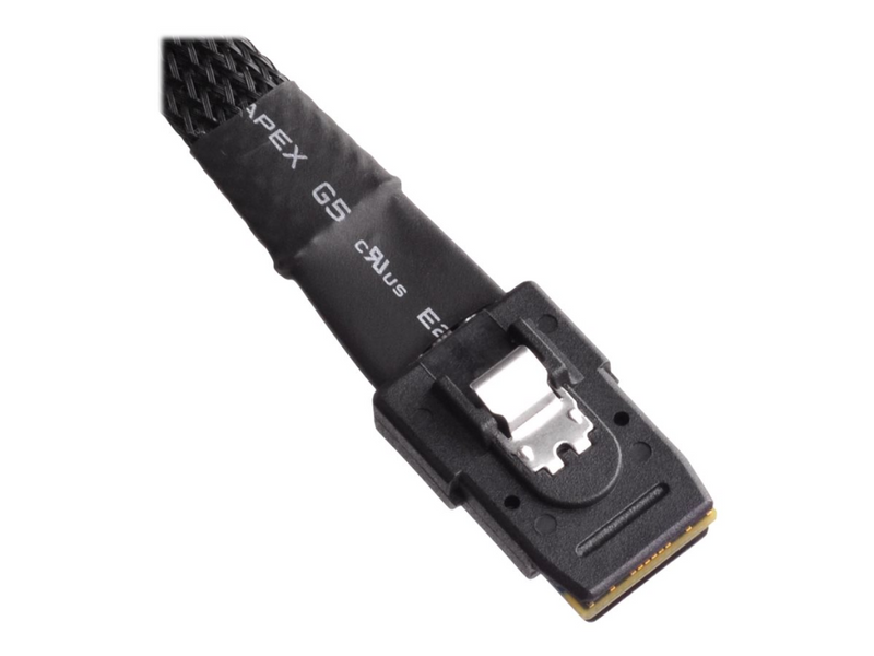SilverStone CPS03 - SATA- / SAS-Kabel - mit Sidebands - 4-Lane - Mini SAS (SFF-8087)
