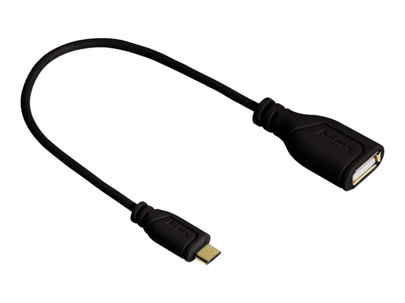 Hama "Flexi-Slim" - USB-Kabel - USB (W) bis Micro-USB Typ B (M)