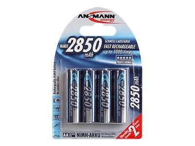 Ansmann Mignon - Batterie AA-Typ - NiMH - (wiederaufladbar)