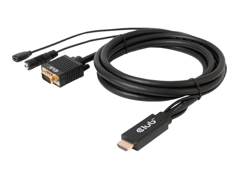 Club 3D Adapterkabel - HDMI, Mikro-USB Typ B (nur Strom)