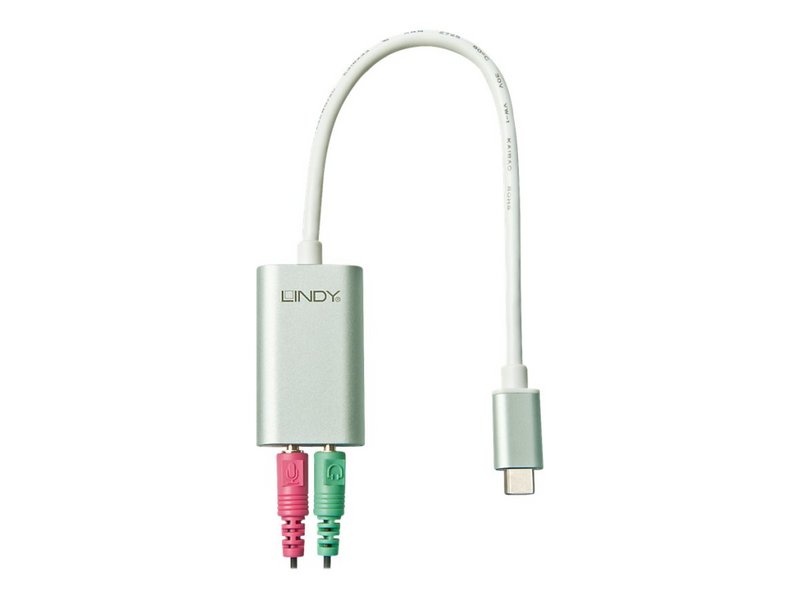 Lindy Audio Adapter - Soundkarte - USB-C