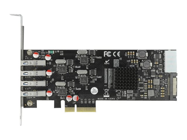 Delock USB-Adapter - PCIe 2.0 x4 Low-Profile