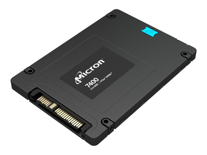 Micron 7400 MAX - SSD - 3.2 TB - intern - 2.5" (6.4 cm)