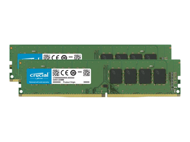 Micron Crucial - DDR4 - kit - 8 GB: 2 x 4 GB - DIMM 288-PIN