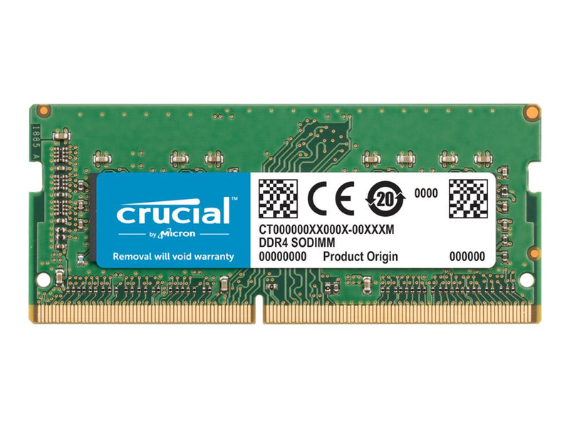 Micron Crucial - DDR4 - Modul - 32 GB - SO DIMM 260-PIN - 2666 MHz / PC4-21300 - CL19 - 1.2 V - ungepuffert - non-ECC - für Apple iMac (Anfang 2019)