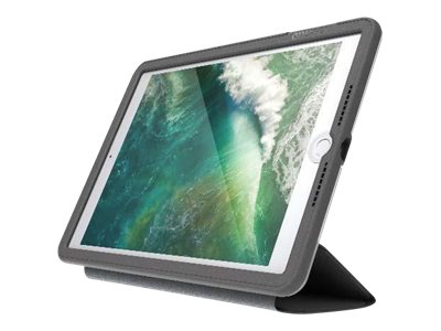 OtterBox UnlimitEd Folio - Schutzhülle für Tablet - Polyurethan, Polycarbonat, Kunstfaser - Slate Gray - für Apple 9.7-inch iPad (5. Generation)
