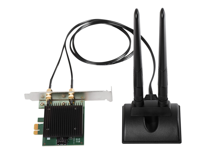 Edimax EW-7833AXP - Netzwerkadapter - PCIe - Bluetooth 5.0, 802.11ax (Wi-Fi 6)