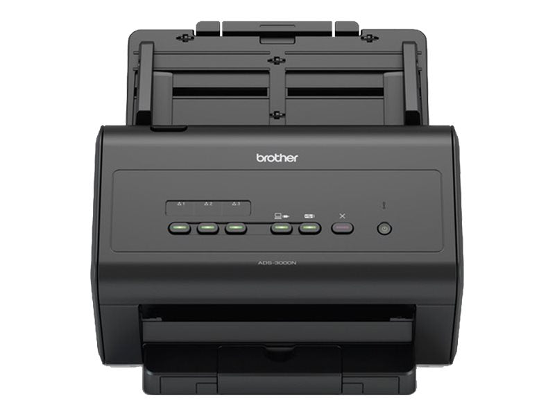 Brother ADS-3000N - Dokumentenscanner - Dual CIS - Duplex - A4 - 600 dpi x 600 dpi - bis zu 50 Seiten/Min. (einfarbig)