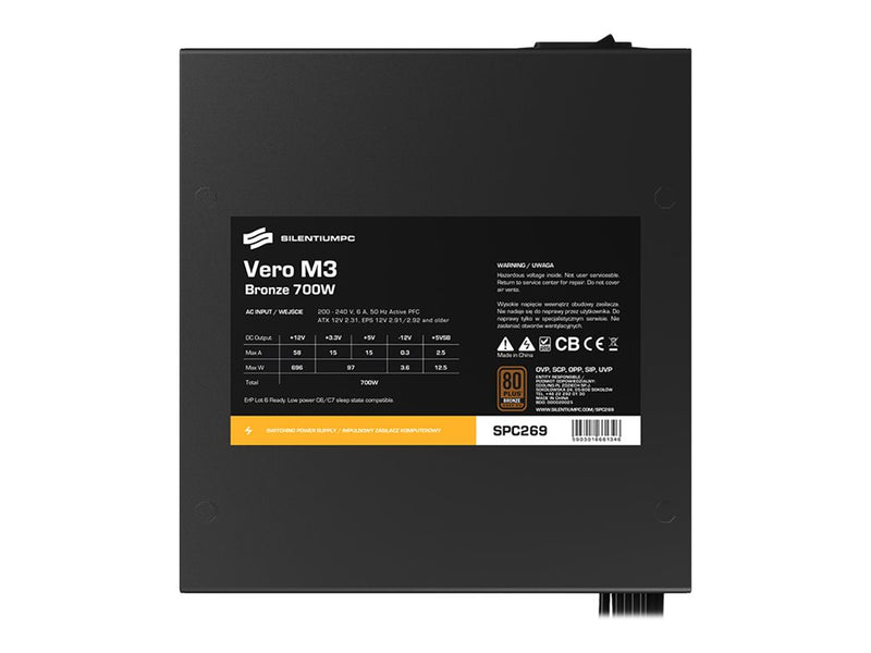 SilentiumPC Vero M3 - Netzteil (intern) - ATX12V 2.31/ EPS12V 2.92