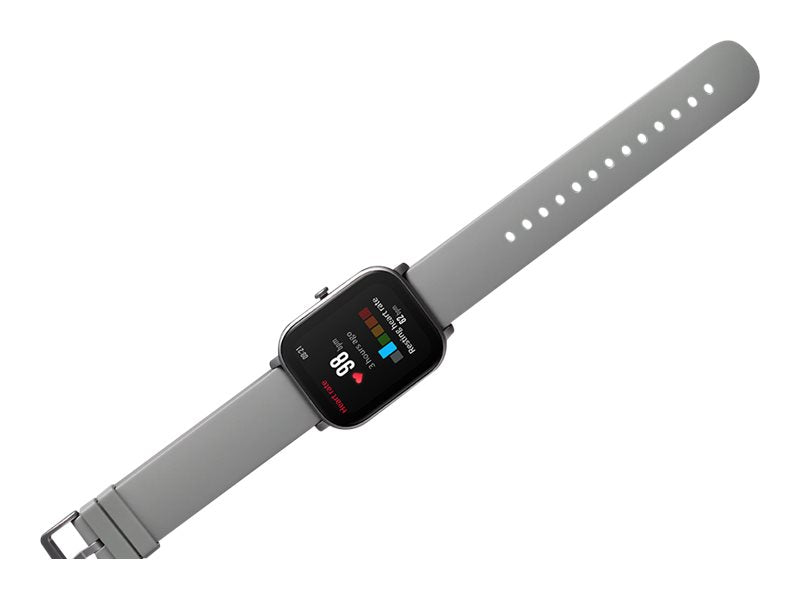 Amazfit GTS - Intelligente Uhr mit Riemen - Silikon - Orange - Anzeige 4.2 cm (1.65")