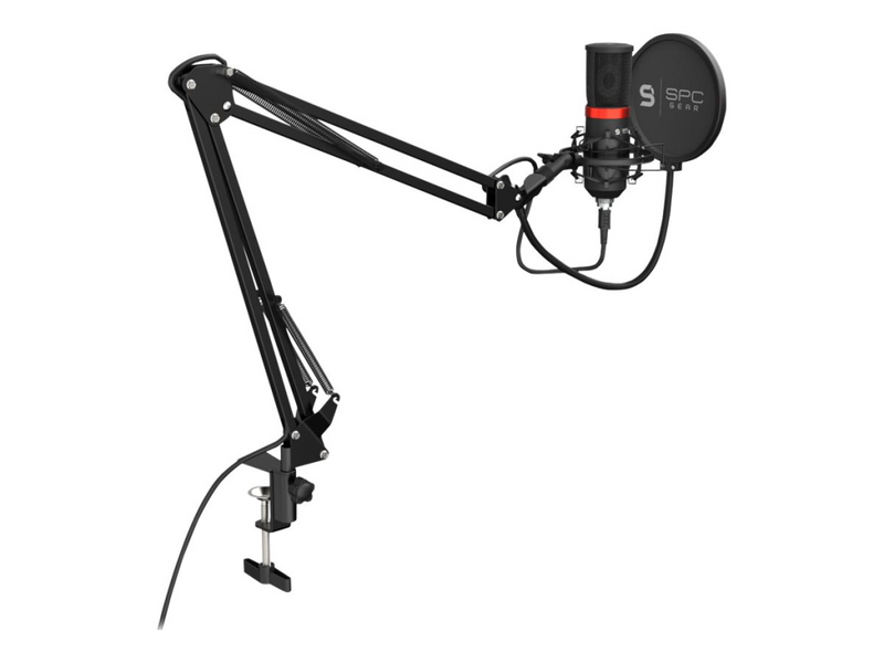 SilentiumPC SPC Gear SM950 - Mikrofon - USB - Schwarz