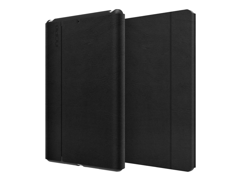 Incipio Faraday - Flip-Hülle für Tablet - Polycarbonat, Plextonium, veganes Leder - Schwarz - 10.2" - für Apple 10.2-inch iPad (7. Generation)