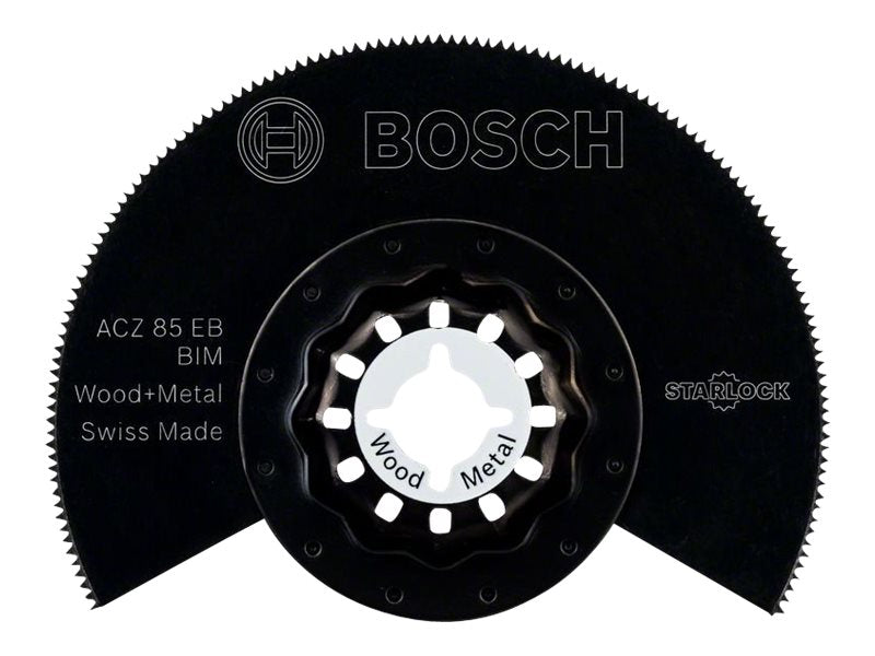 Bosch Starlock ACZ 85 EB - Segmentsägeblatt - für Holz, Metall, Sandwich-Materialien, Laminat, Parkett