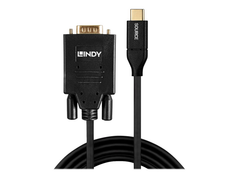 Lindy Adapterkabel - USB-C männlich bis HD-15 (VGA)