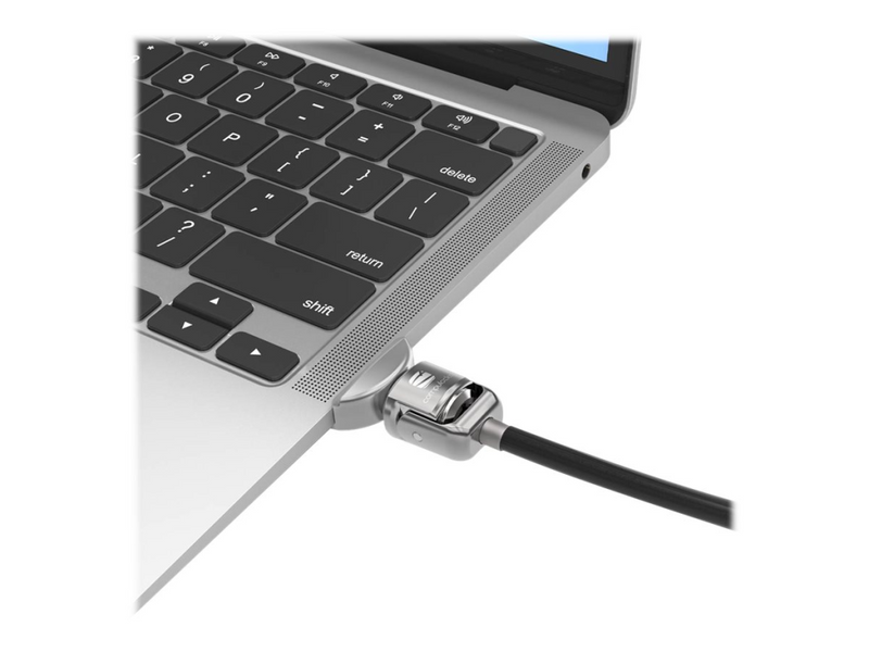 Compulocks MacBook Air 13-inch Cable Lock Adapter With Keyed Cable Lock 2017 to 2019 - Sicherheitsschlossadapter - für Apple MacBook Air (Ende 2018, Mitte 2017, Mitte 2019)