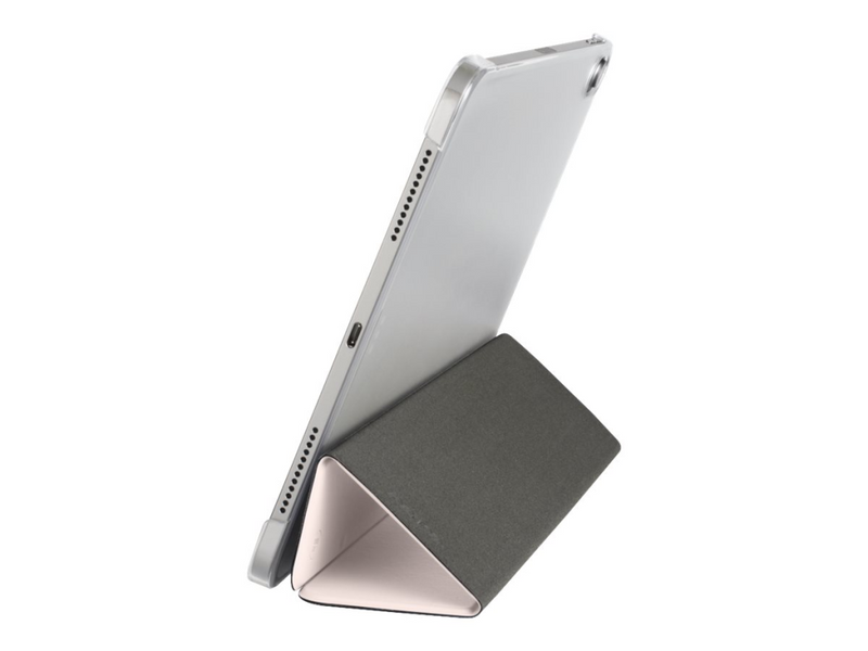 Hama "Fold Clear" - Flip-Hülle für Tablet - Polyurethan - durchsichtig, pink - 10.9" - für Apple 10.9-inch iPad Air (4. Generation)