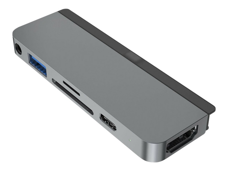 Targus HyperDrive 6-in-1 Hub - Dockingstation - USB-C - HDMI - für Apple 10.9-inch iPad Air; 11-inch iPad Pro; 12.9-inch iPad Pro; iPad mini (6. Generation)