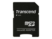 Transcend Flash-Speicherkarte (microSDHC/SD-Adapter inbegriffen)