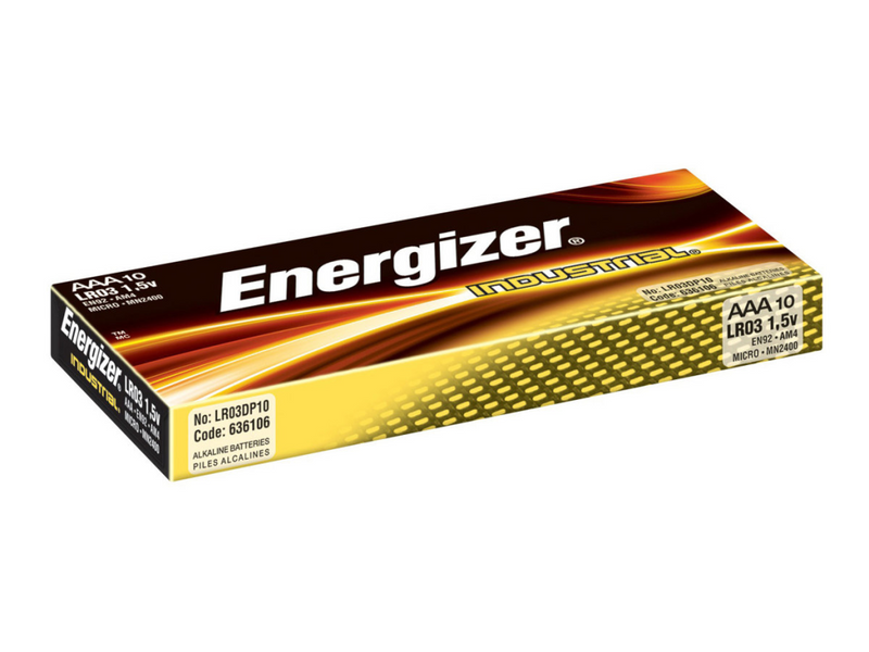 Energizer Industrial - Batterie 10 x AAA - Alkalisch