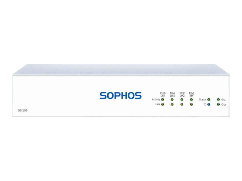 Sophos SG 105 - Rev 3 - Sicherheitsgerät - mit 1 Jahr TotalProtect