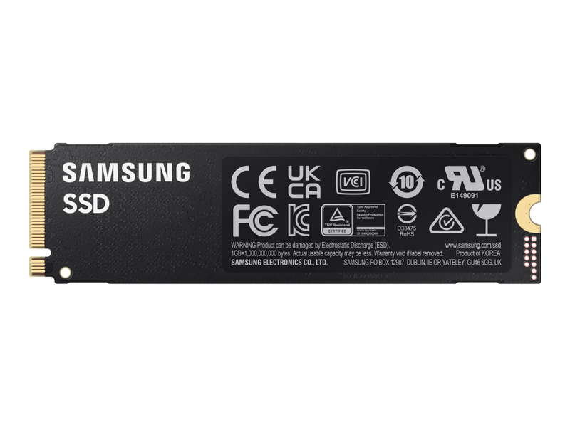 Samsung 980 PRO MZ-V8P1T0BW - SSD - verschlüsselt - 1 TB - intern - M.2 2280 - PCIe 4.0 x4 (NVMe)