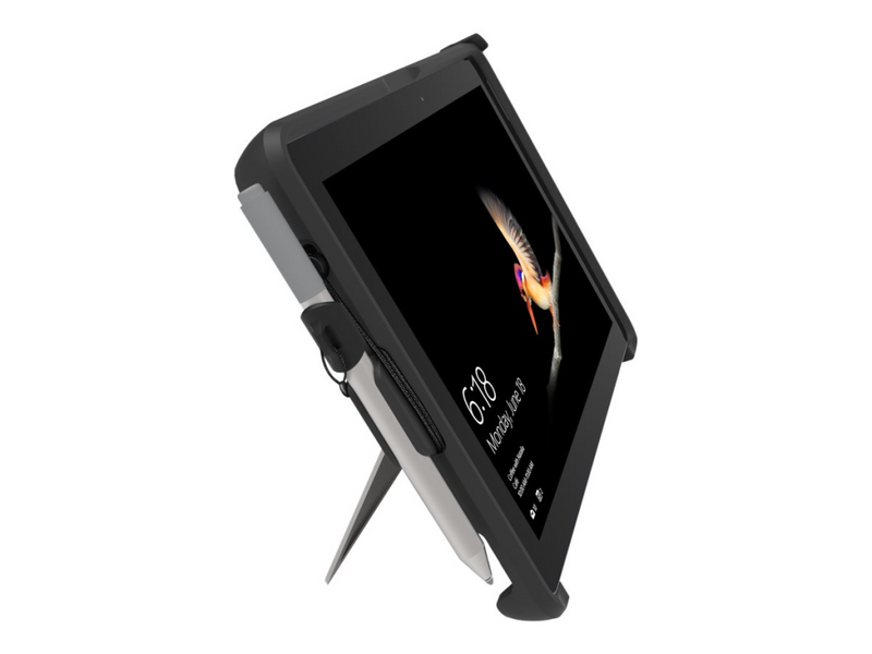 Kensington BlackBelt Rugged Case for Surface Go - Schutzhülle für Tablet - widerstandsfähig - Silikon, Polycarbonat, Thermoplastisches Polyurethan (TPU)