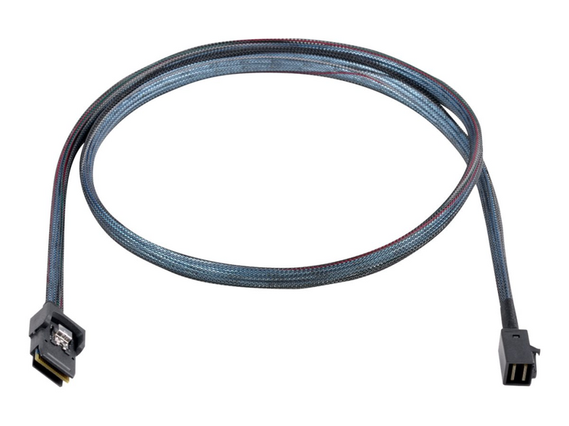 SilverStone CPS06 - Internes SAS-Kabel - mit Sidebands - 4-Lane - 4x Mini SAS HD (SFF-8643)