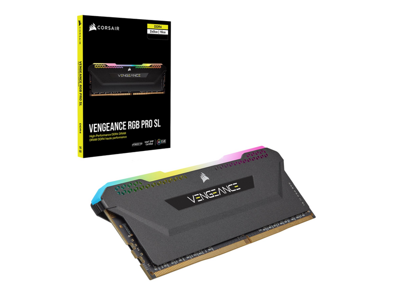Corsair Vengeance RGB PRO SL - DDR4 - Kit - 16 GB: 2 x 8 GB