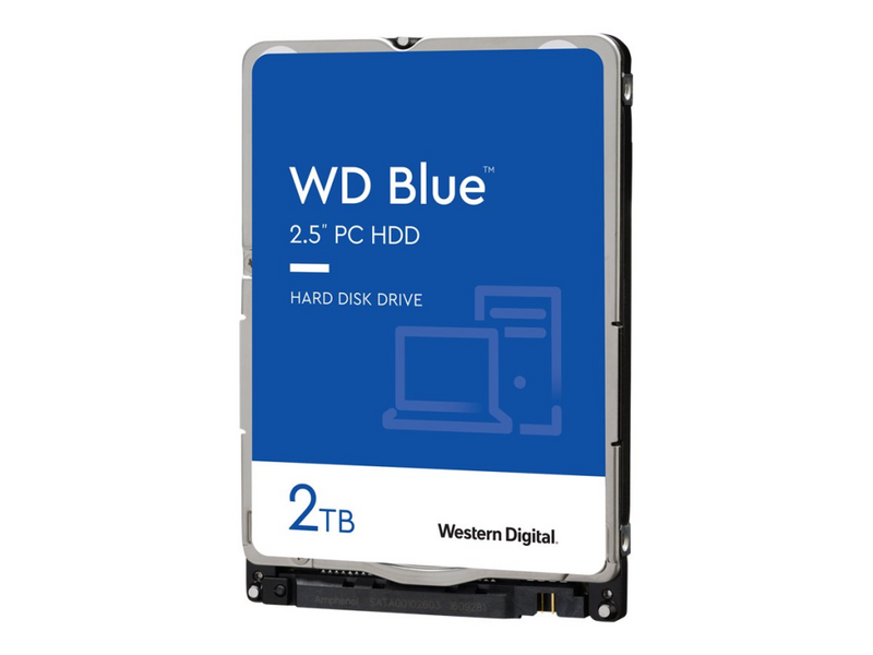 WD Blue WD20SPZX - Festplatte - 2 TB - intern - 2.5" (6.4 cm)