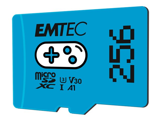 EMTEC Gaming - Flash-Speicherkarte - 256 GB - A1 / Video Class V30 / UHS-I U3