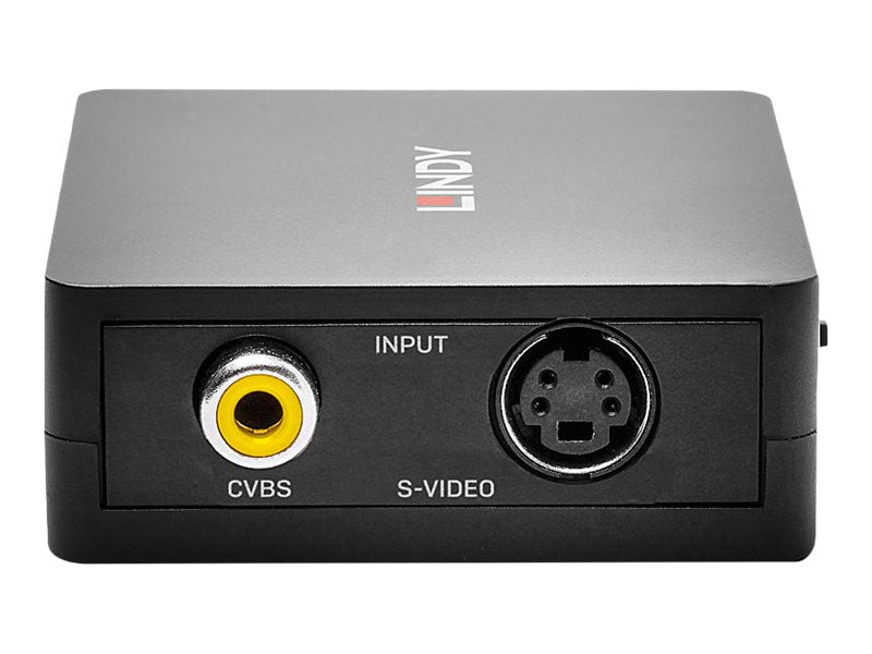 Lindy Videoadapter - VGA/S-Video/FBAS - 4-poliger mini-DIN, RCA, mini-USB Typ B weiblich zu HD-15 (VGA)