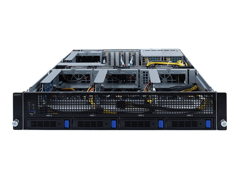 Gigabyte G242-P31 (rev. 100) - Server - Rack-Montage - 2U - 1 x Altra - RAM 0 GB - SATA/SAS - Hot-Swap 8.9 cm (3.5")