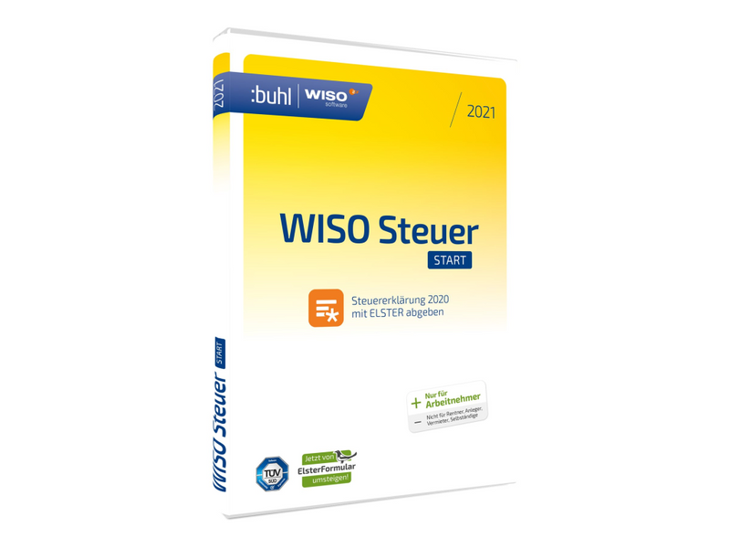 Buhl Data Service WISO Steuer Start 2021 - Box-Pack - CD, Download
