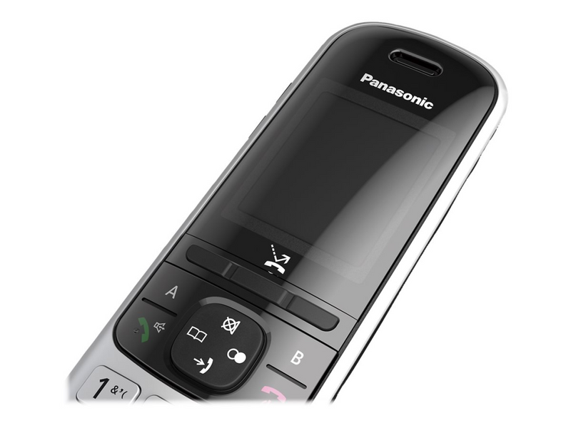 Panasonic KX-TGH723G - Schnurlostelefon - Anrufbeantworter mit Rufnummernanzeige/Anklopffunktion