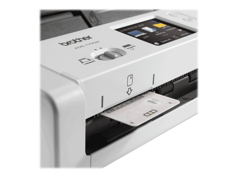 Brother ADS-1700W - Dokumentenscanner - Dual CIS - Duplex - A4 - 600 dpi x 600 dpi - bis zu 25 Seiten/Min. (einfarbig)
