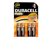 Duracell Plus MN1500 - Batterie 4 x AA-Typ