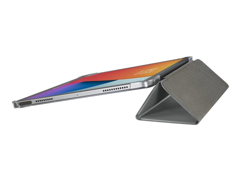 Hama "Fold Clear" - Flip-Hülle für Tablet - Polyurethan - Grau, durchsichtig - 11" - für Apple 11-inch iPad Pro (2. Generation, 3. Generation)