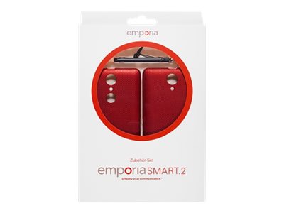 Emporia  Zubehörkit für Handy - Rot - für emporiaSMART.2