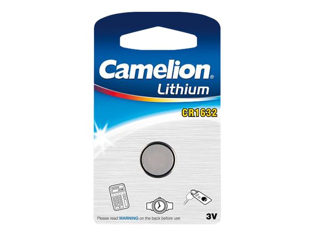 Camelion CR1632-BP1 - Batterie CR1632 - Li